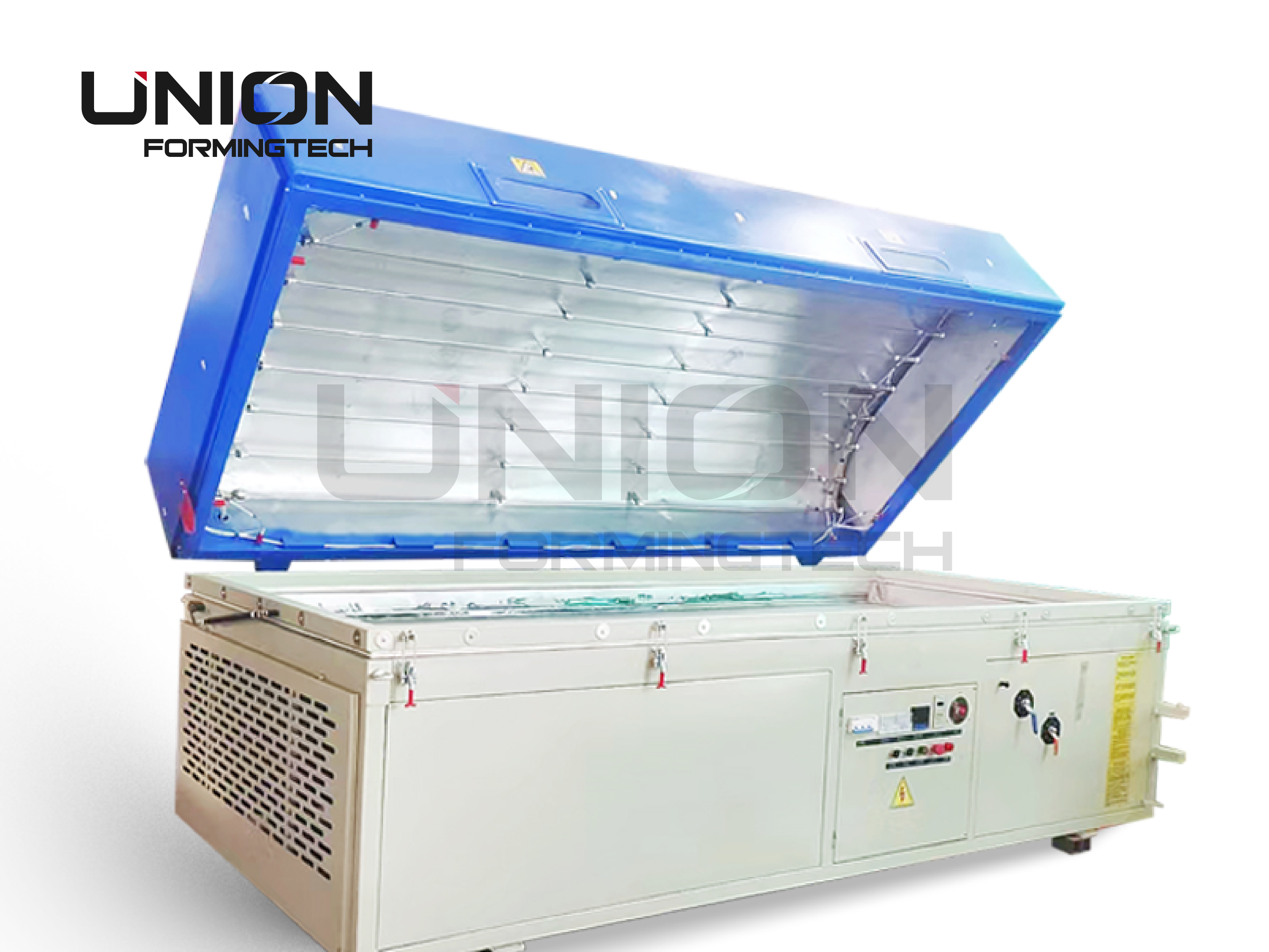 VMP-C 450mmArc vacuum laminating machine for wood WPC cabine