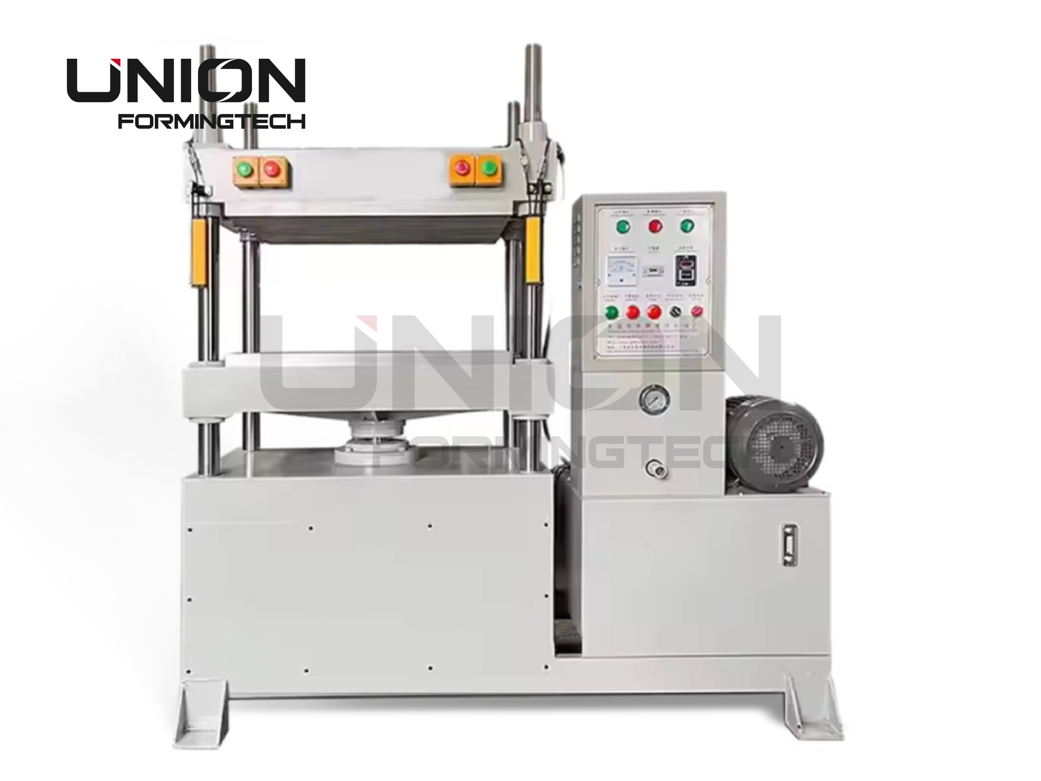 HP-6070FC Four cylinder hydraulic machine for eva,pvc,pet,xpe,felt,acrylic and other materials cold 