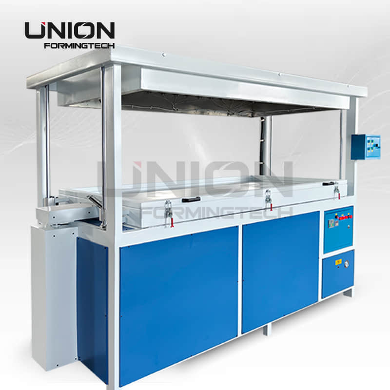 Dashboard recovery vacuum forming machine