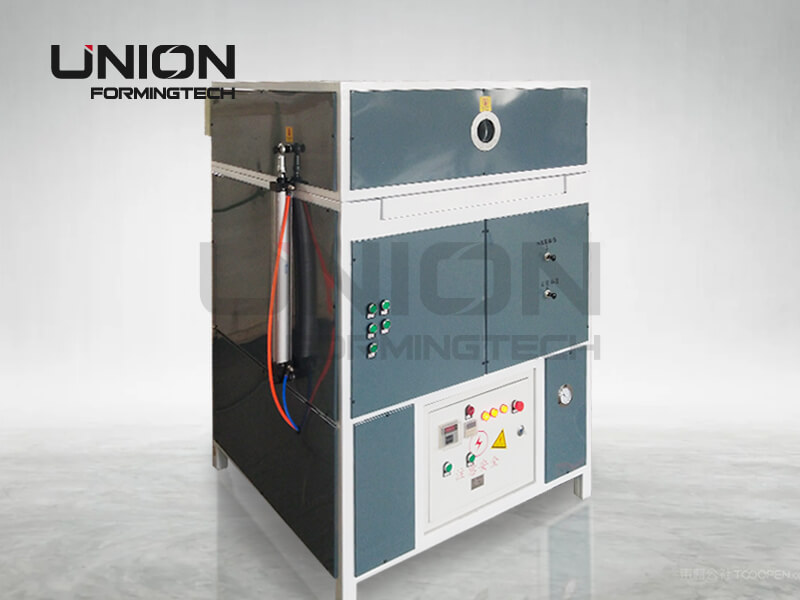 VFM-600 vacuum thermoforming machine for acrylic, ABS, PVC, and PET