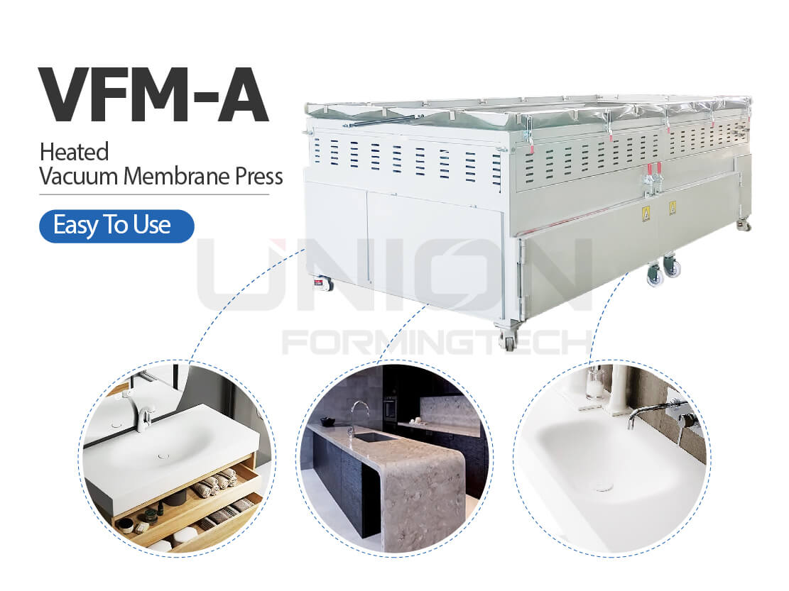VMP-A vacuum press for Corian/solid surface forming and bending