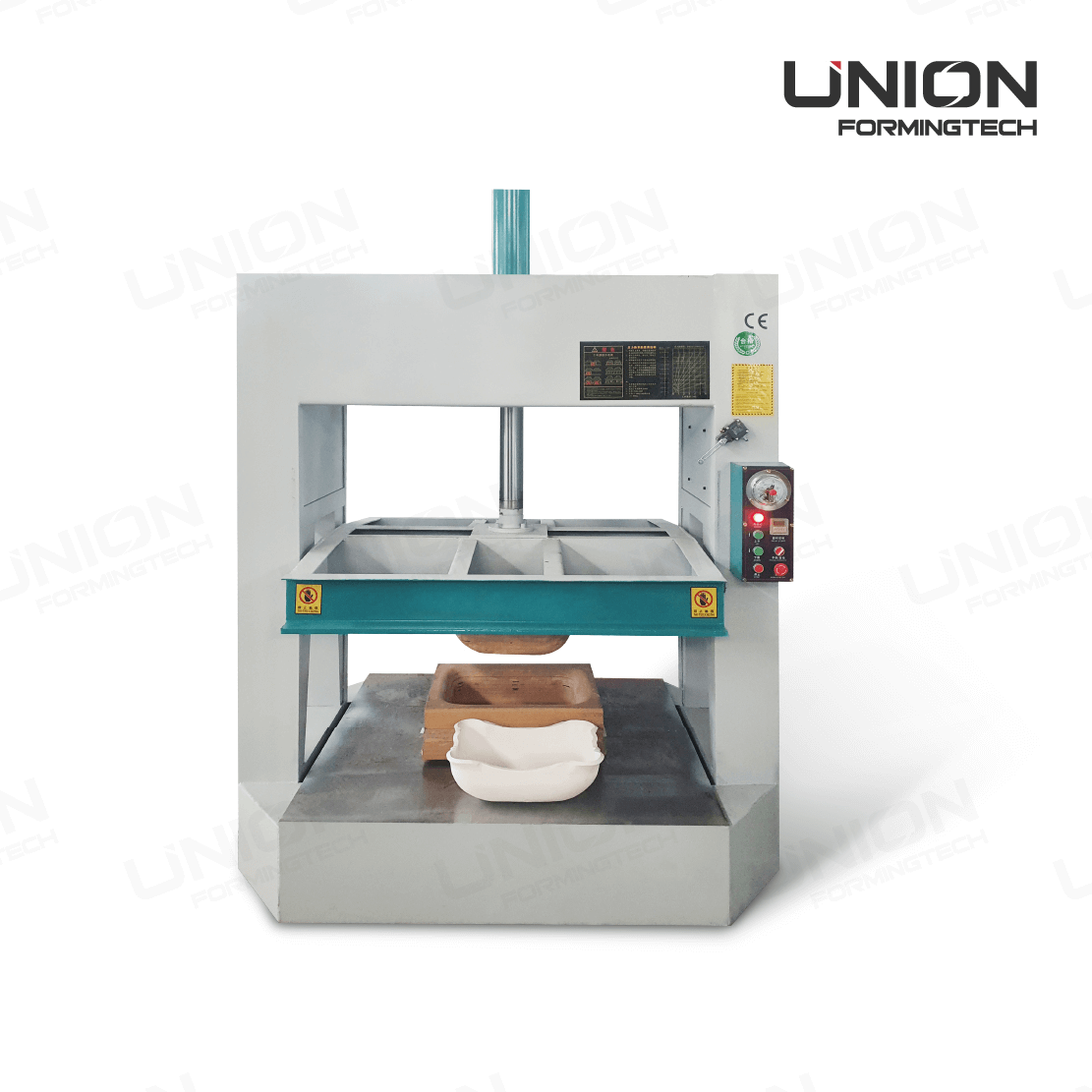 HP-1250A Single Station hydraulic press for Corian sinks & panels