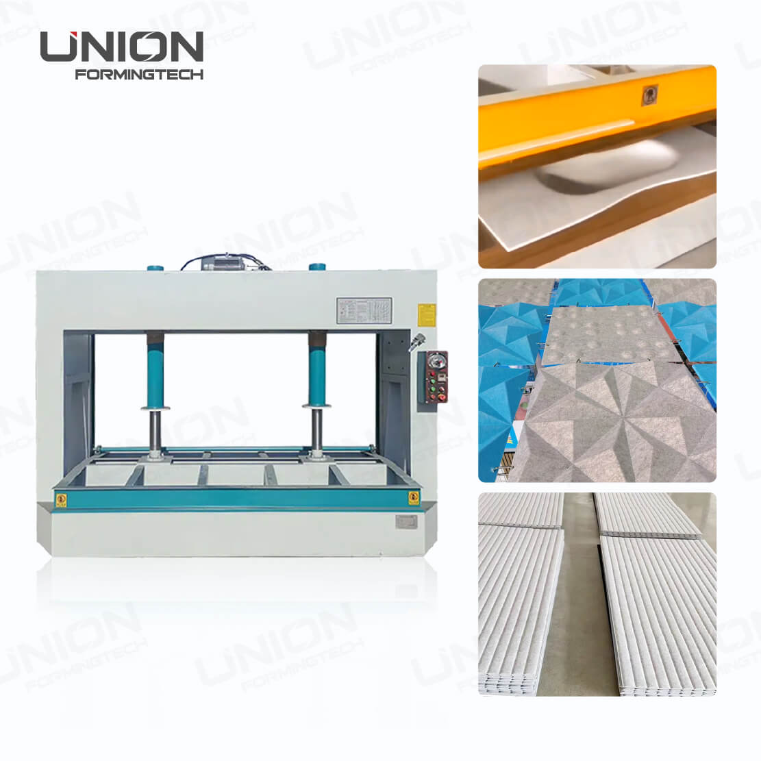 HP-2500A hydraulic press for Corian basins & polyester panels