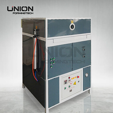 VFM-600 vacuum thermoforming machine for acrylic, ABS, PVC, and PET