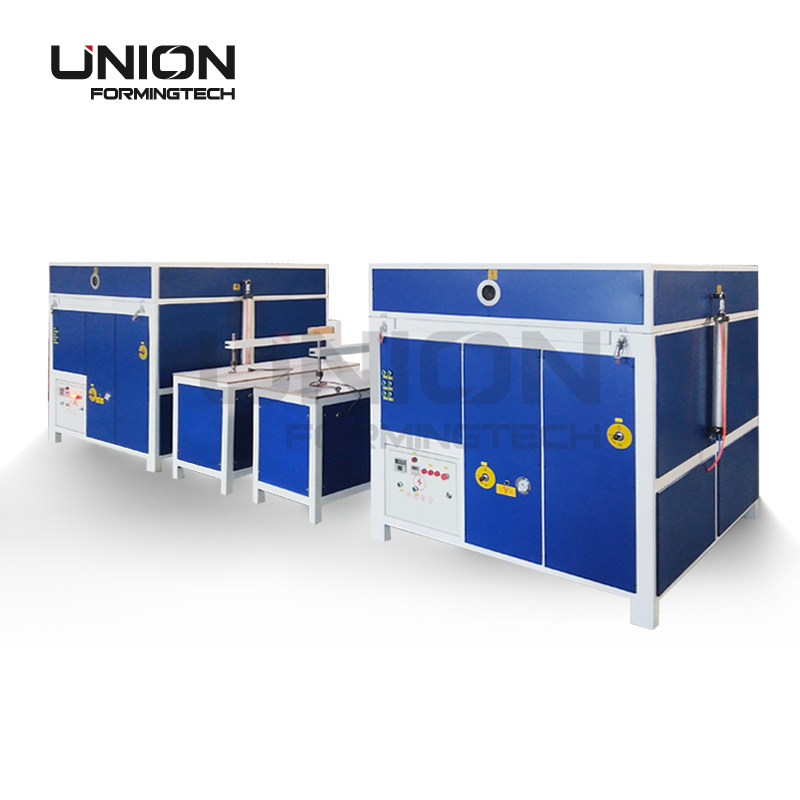 VFM-1200 vacuum thermoforming machine for acrylic, ABS, PVC, PET