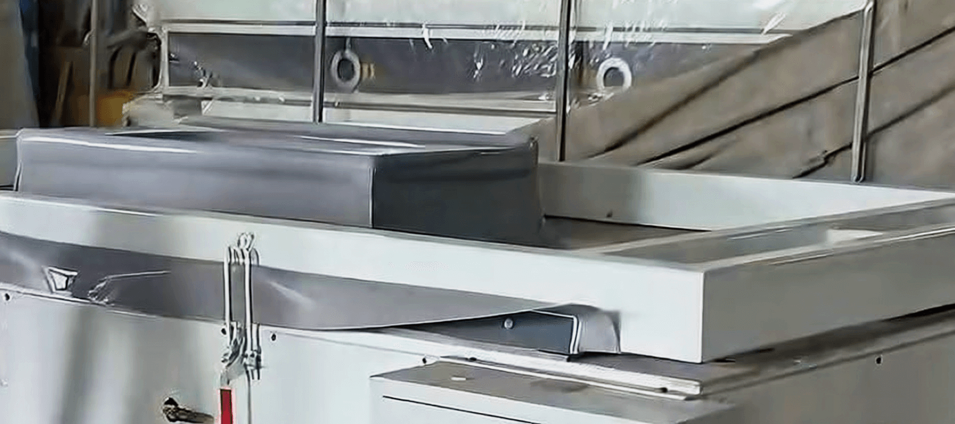 VMP-B vacuum press for precision 3D thermoforming of acrylic and thermoplastic sheets