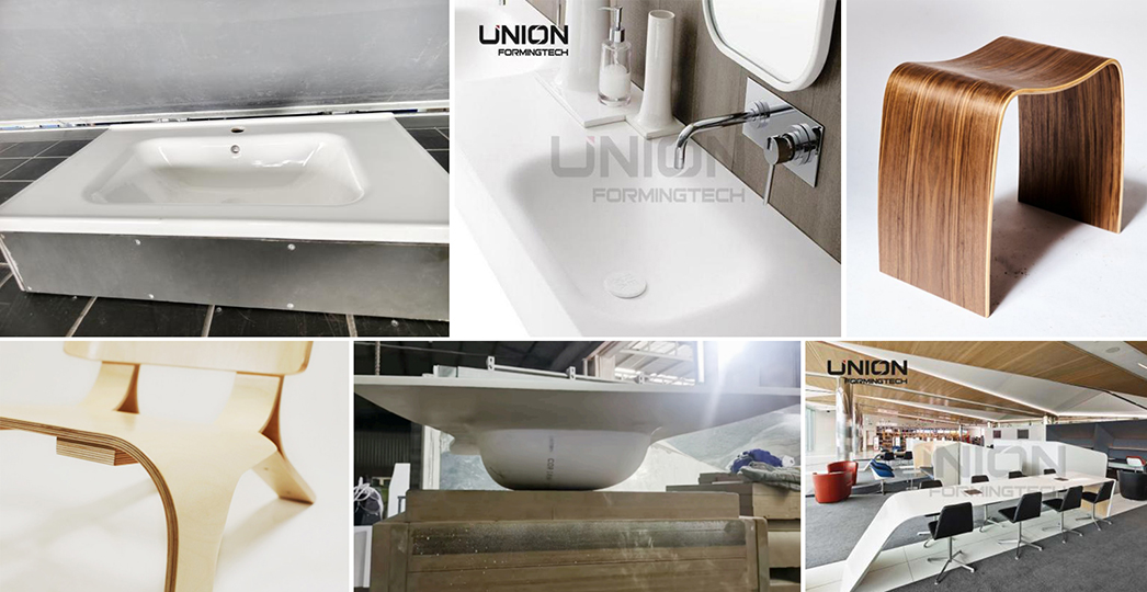 VMP-B vacuum press for precision 3D thermoforming of acrylic and thermoplastic sheets