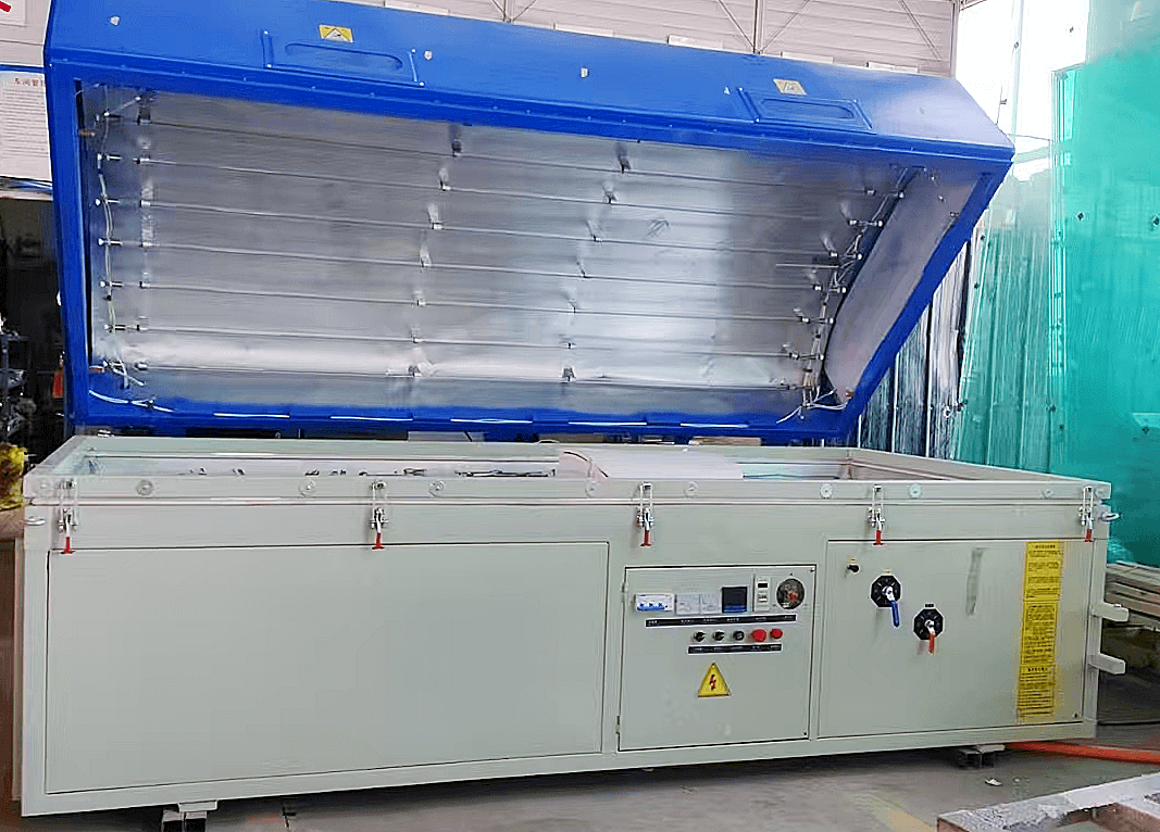 VMP-C 450mm arc vacuum laminator for wood, cabinet & PVC veneer film application