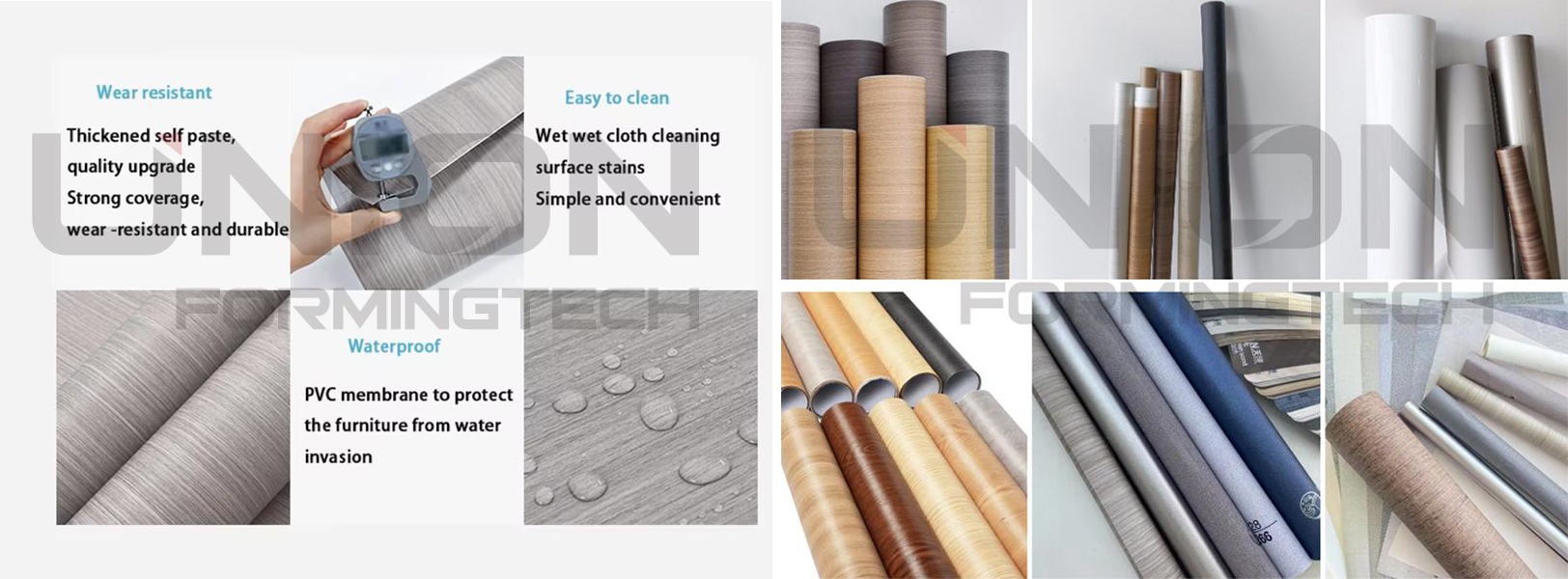 VMP-C 450mm arc vacuum laminator for wood, cabinet & PVC veneer film application