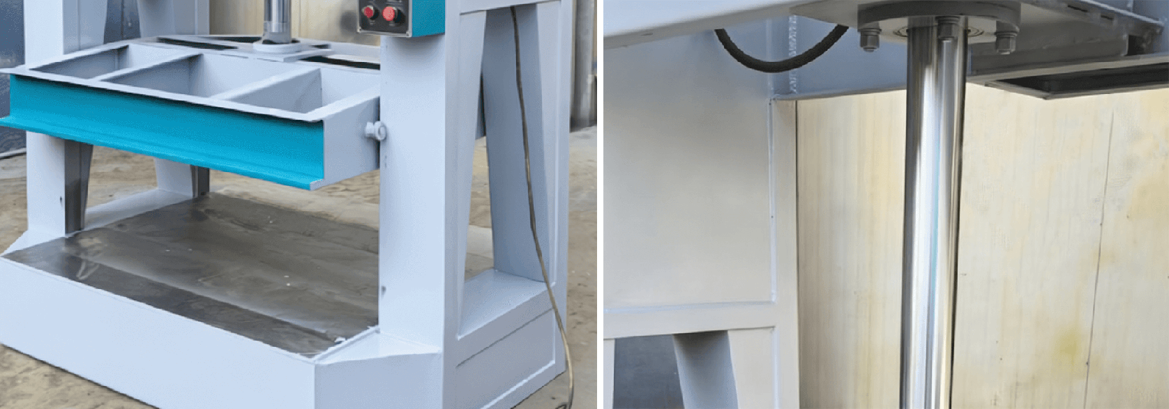 HP-1250A hydraulic press machine for molding Corian sinks and soundproof wall panels