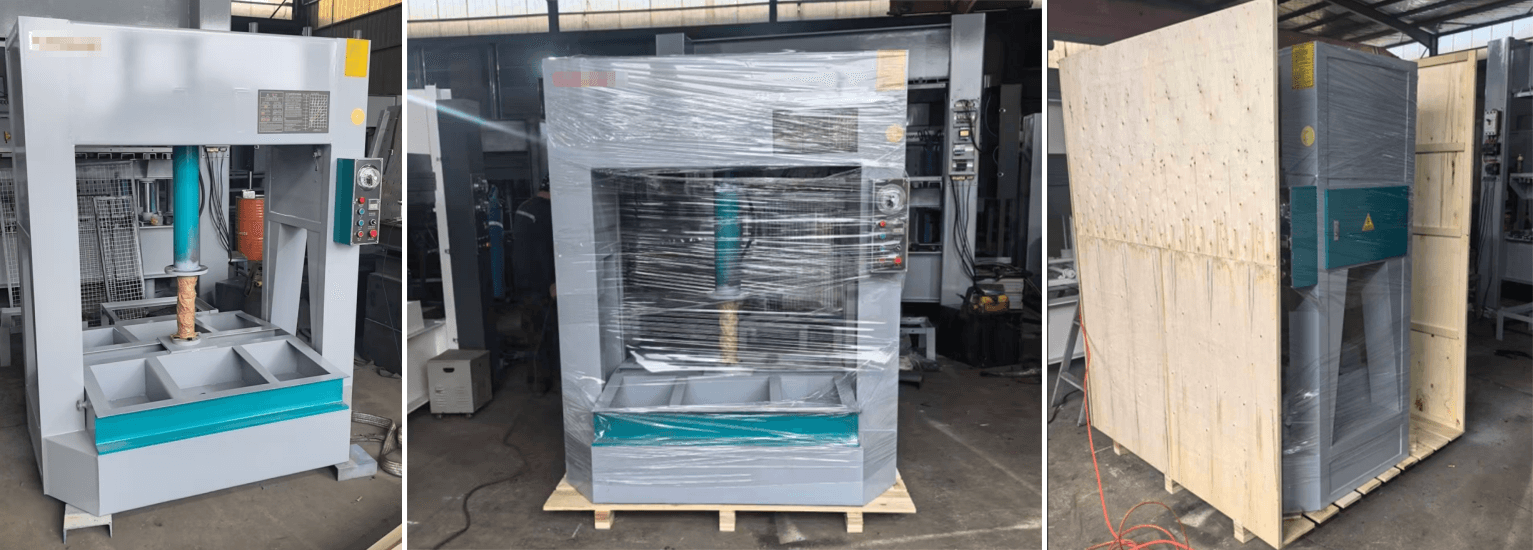 HP-2500A double-mould hydraulic press for Corian basins and polyester fiber panels