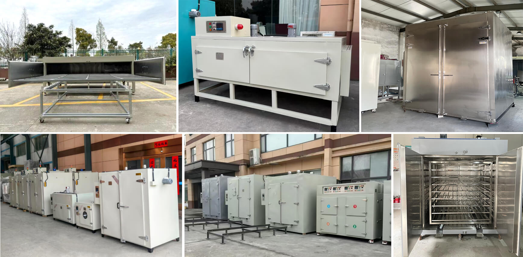 OVEN-2513H2 Industrial Oven: horizontal air circulation for uniform heating of composites