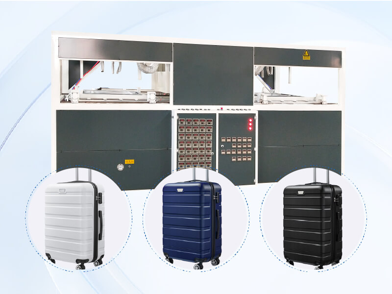 ABS Suitcase Luggage Vacuum Forming Machine
