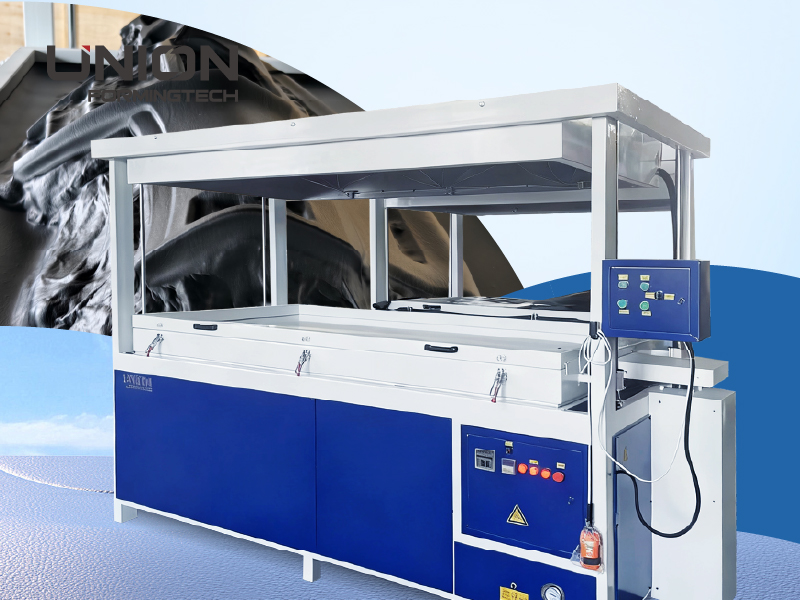Dashboard recovery vacuum forming machine