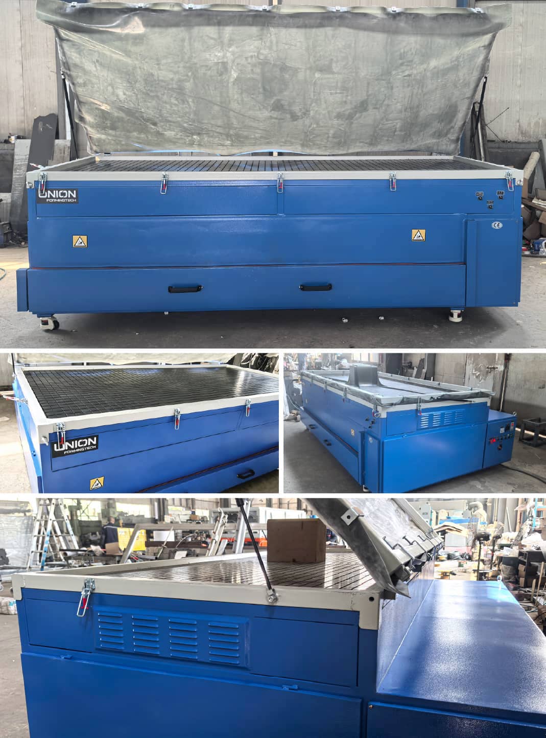 VMP-A vacuum membrane press for precision thermoforming of Corian and solid surfaces VMP-A vacuum membrane press for precision thermoforming of Corian and solid surfaces