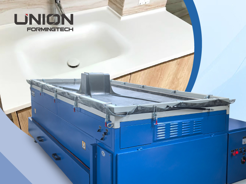 VMP-A vacuum press for Corian/solid surface forming and bending